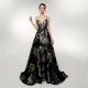 Fausto Sarli Black Rose Long Dress Dress